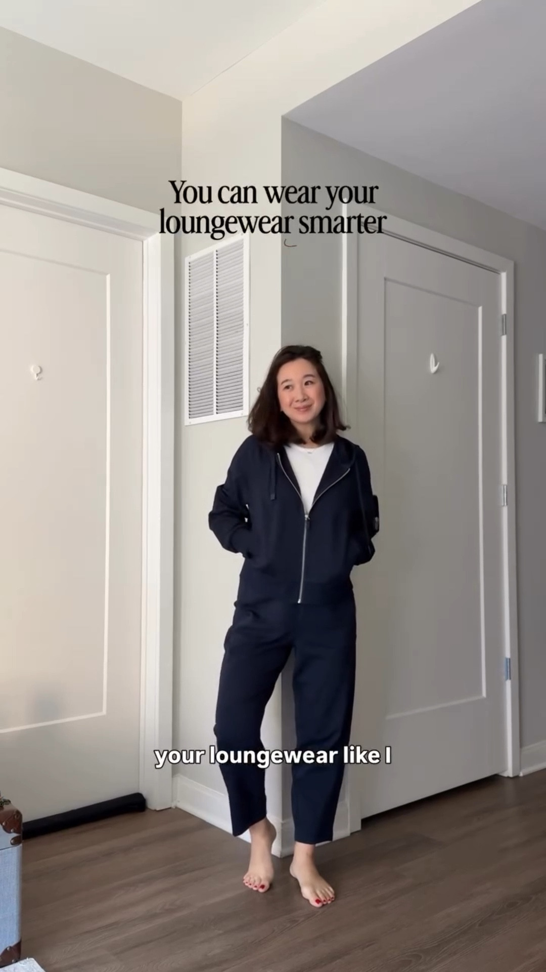 Just a hoodie and tapered pants set I’m fully planning to stay in and style out 👀 Because they’re buttery soft, you won’t want to take them off, either. And honestly, we don’t have to. Sometimes the key is simply styling them smarter so our outfits still feel intentional.

The lounge set is from a limited-run Soft Cloud capsule, launching today. Comment LOUNGE and I’ll send you the link to the sets.

Which style idea did you like the most?

#petitestudionyc #petitefashion #petitestyle
