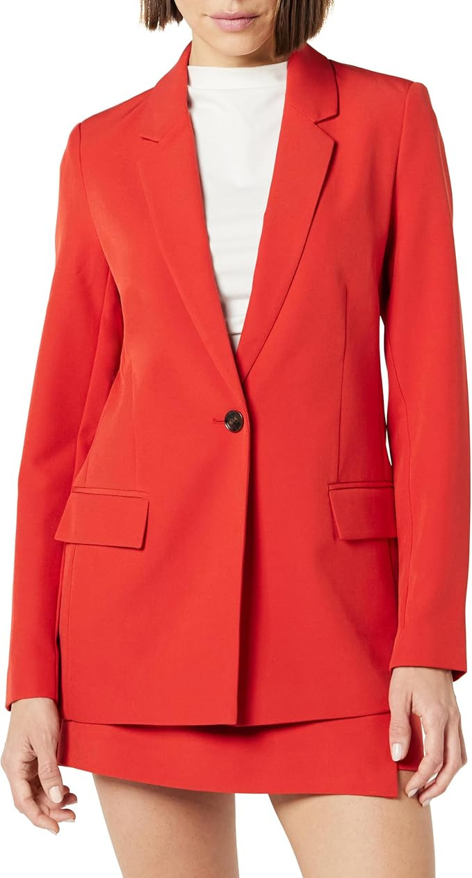 The Drop Women's Blake Long Blazer | Amazon (US)