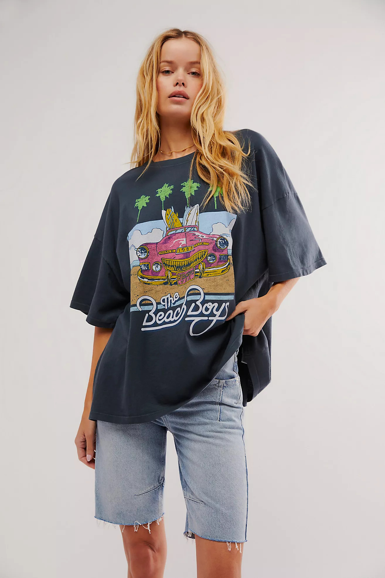 The Beach Boys '83 World Tee | Free People (Global - UK&FR Excluded)