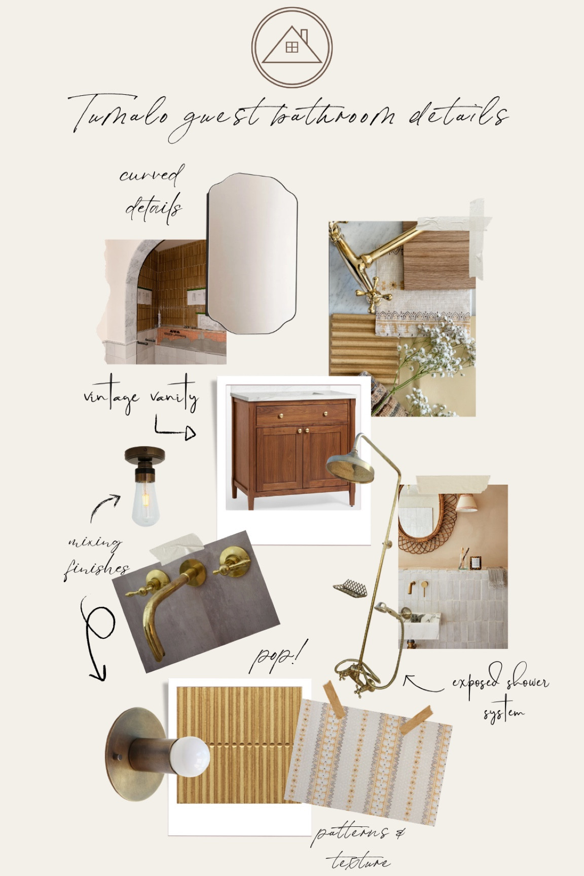 Want the look for our Tumalo guest bathroom- here are all the products and materials we used to transform this tiny bathroom in to a personality filled guest haven! 

#LTKstyletip #LTKhome #LTKfamily