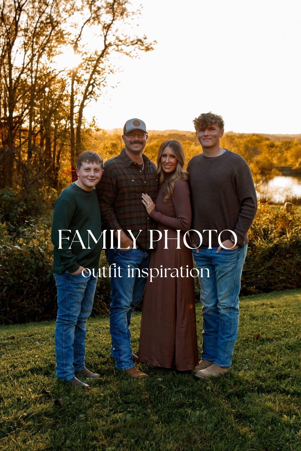 Family photo outfit inspiration for fall