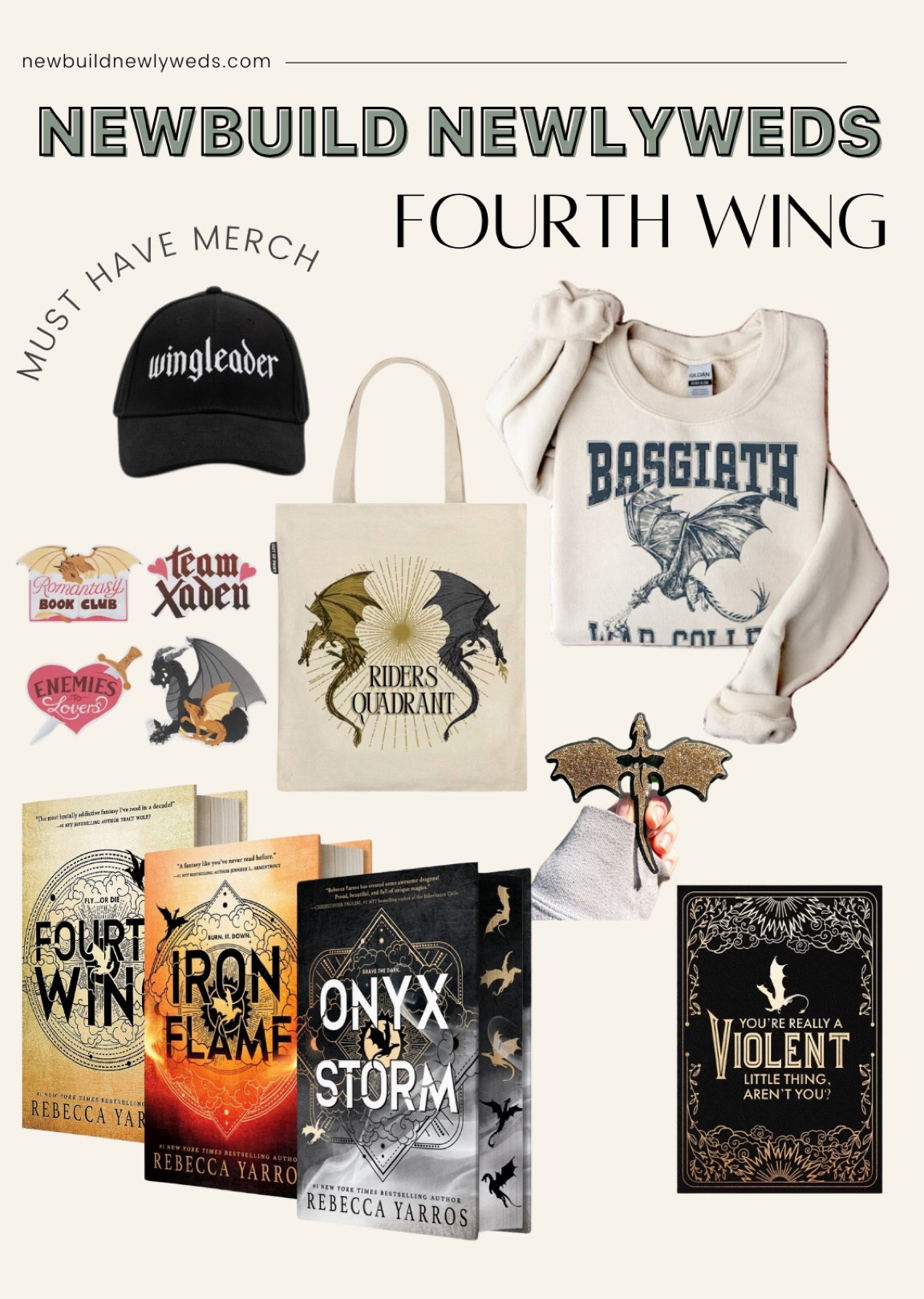 Fourth Wing Fan Must Have Merch! 

#LTKFindsUnder100 #LTKFindsUnder50 #LTKStyleTip