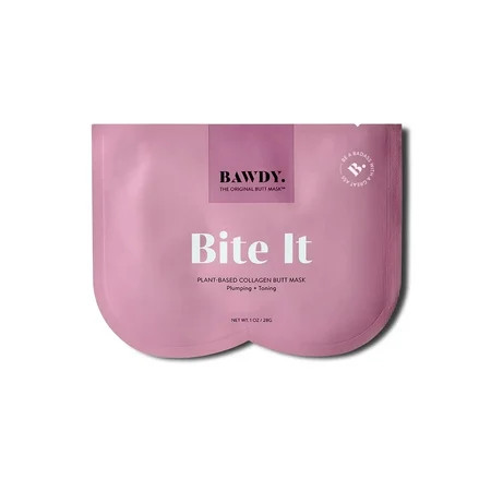 BAWDY Bite It - Plant Based Collagen Butt Mask - Hydrating + Toning Beauty Mask for Your Butt - 2 Sheets One for Each Cheek - Clean Beauty Mask for Your Butt (2 Sheets - Single Use) C39 | Walmart (US)