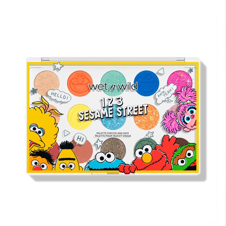 Wet N Wild Sesame Street How To Get To Sesame Street Eye & Face Palette | Walmart (US)