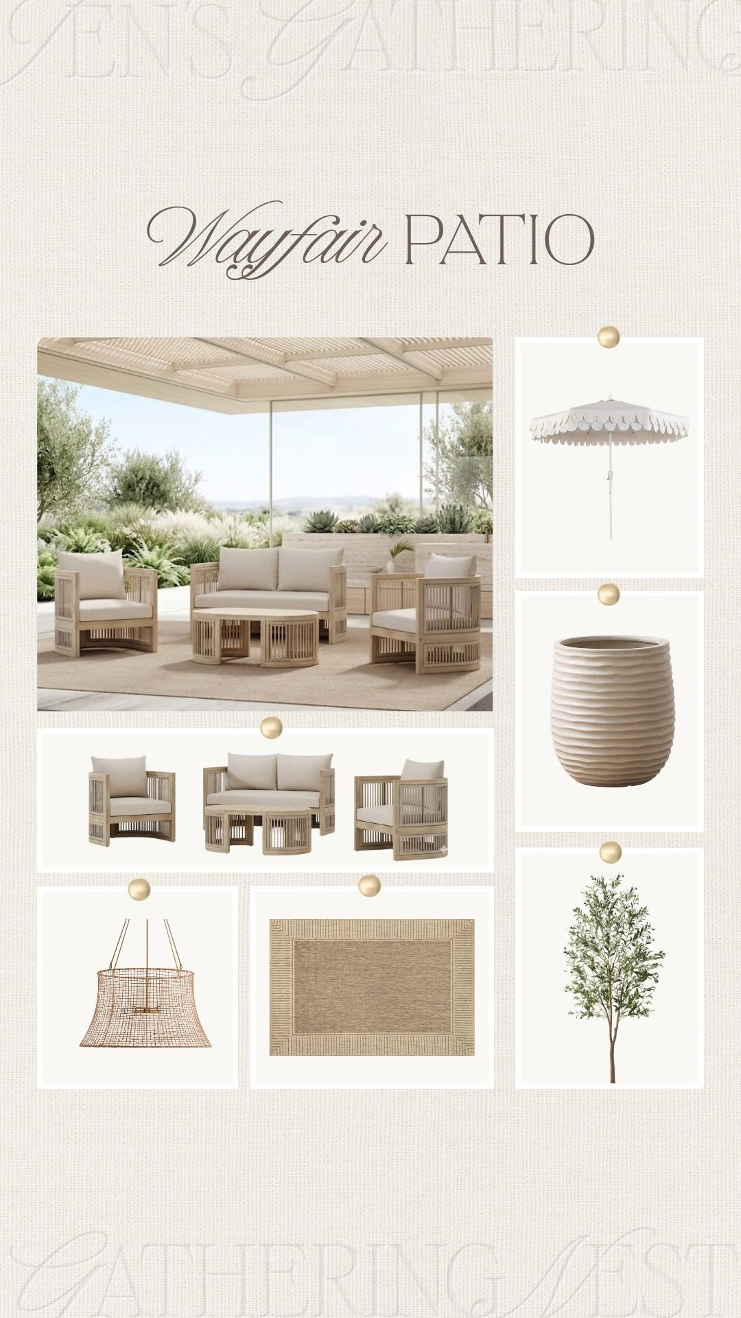 Wayfair patio finds I’m loving lately. ☀️ Neutral, elevated outdoor pieces that create the dreamiest, resort-inspired space at home.

#wayfairfinds #patioinspo #outdoorliving #neutralhome #patioseason #outdoorstyle #backyardinspo #summersetup #homeinspiration

#LTKHome #LTKSeasonal #LTKHome