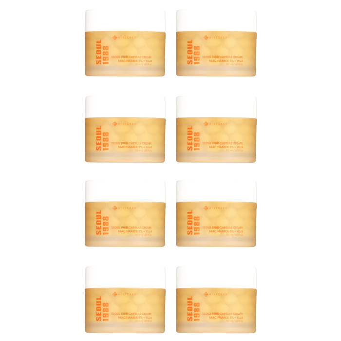 KSECRET - SEOUL 1988 Capsule Cream: Niacinamide 5% + Yuja - 50ml (8ea) Set | Stylevana