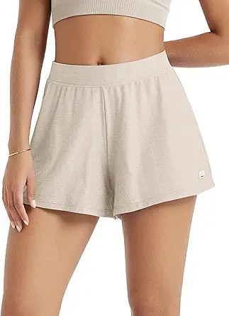 ODODOS Women's Lounge Shorts Ultra Soft odSTRATUM Tech 3" Inseam Comfy Sleep Bottoms Moisture Wic... | Amazon (US)