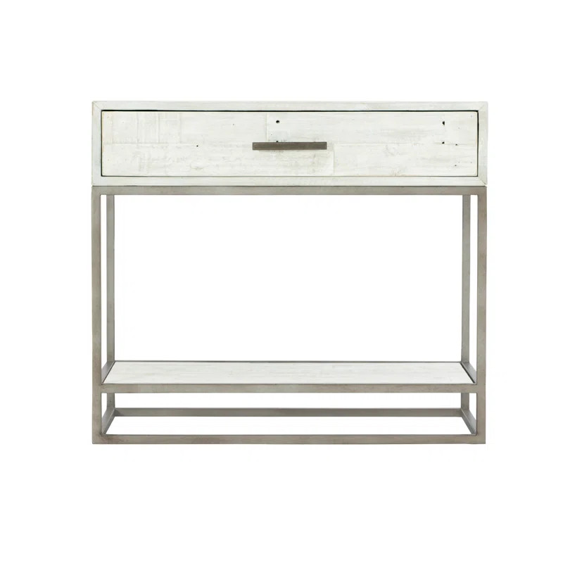 Highland Park 27.875'' Tall 1 - Drawer Steel Nightstand | Wayfair North America
