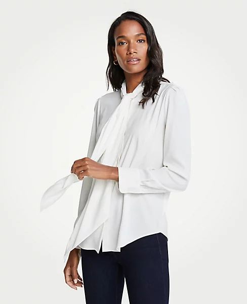 Tie Neck Blouse | Ann Taylor (US)