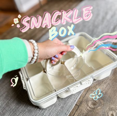 I got the popular Amazon “snackle box” and it’s worth the hype! 🩷 

Perfect for on the go snacks, condiments for summer bbqs, small toys, nail polishes or craft storage! Food safe containers, and can be kept in the refrigerator 👌🏼 

#LTKfindsunder50 #LTKfamily #LTKsalealert
