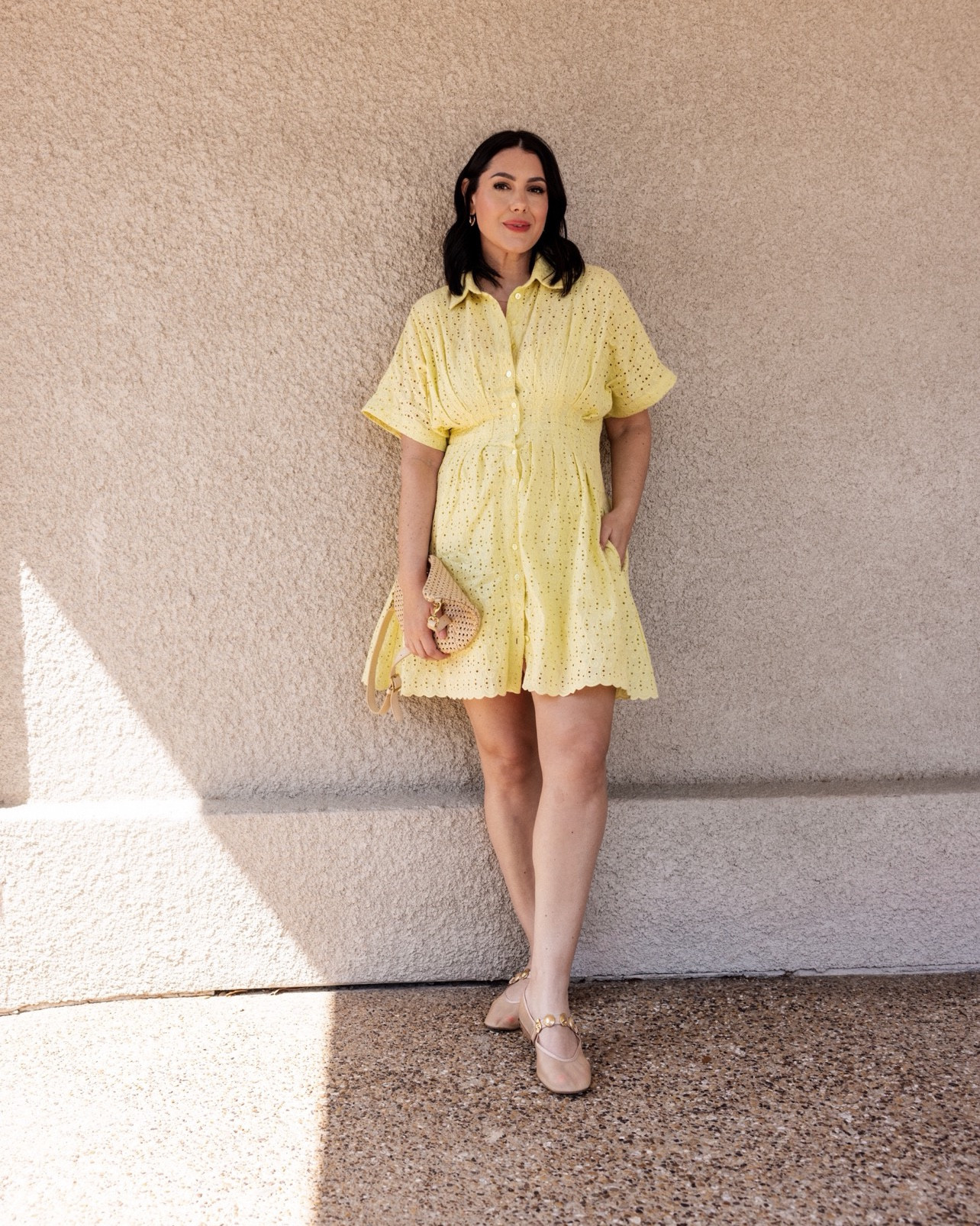 One of my favorite dresses this spring! I’m in the large, perfect fit!