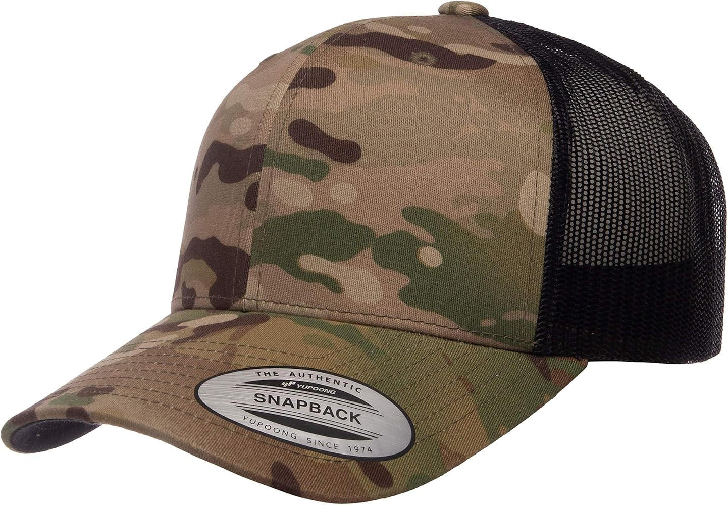 Yupoong Yp Classics Multicam Retro Trucker Cap | Amazon (US)