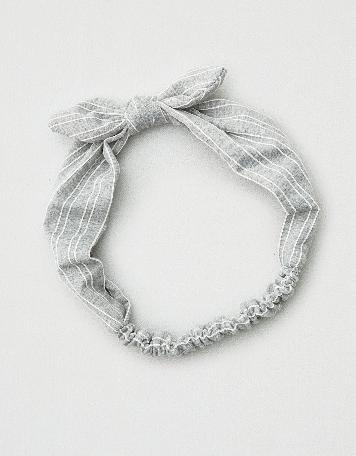 AE Grey Bow Headband | American Eagle Outfitters (US & CA)