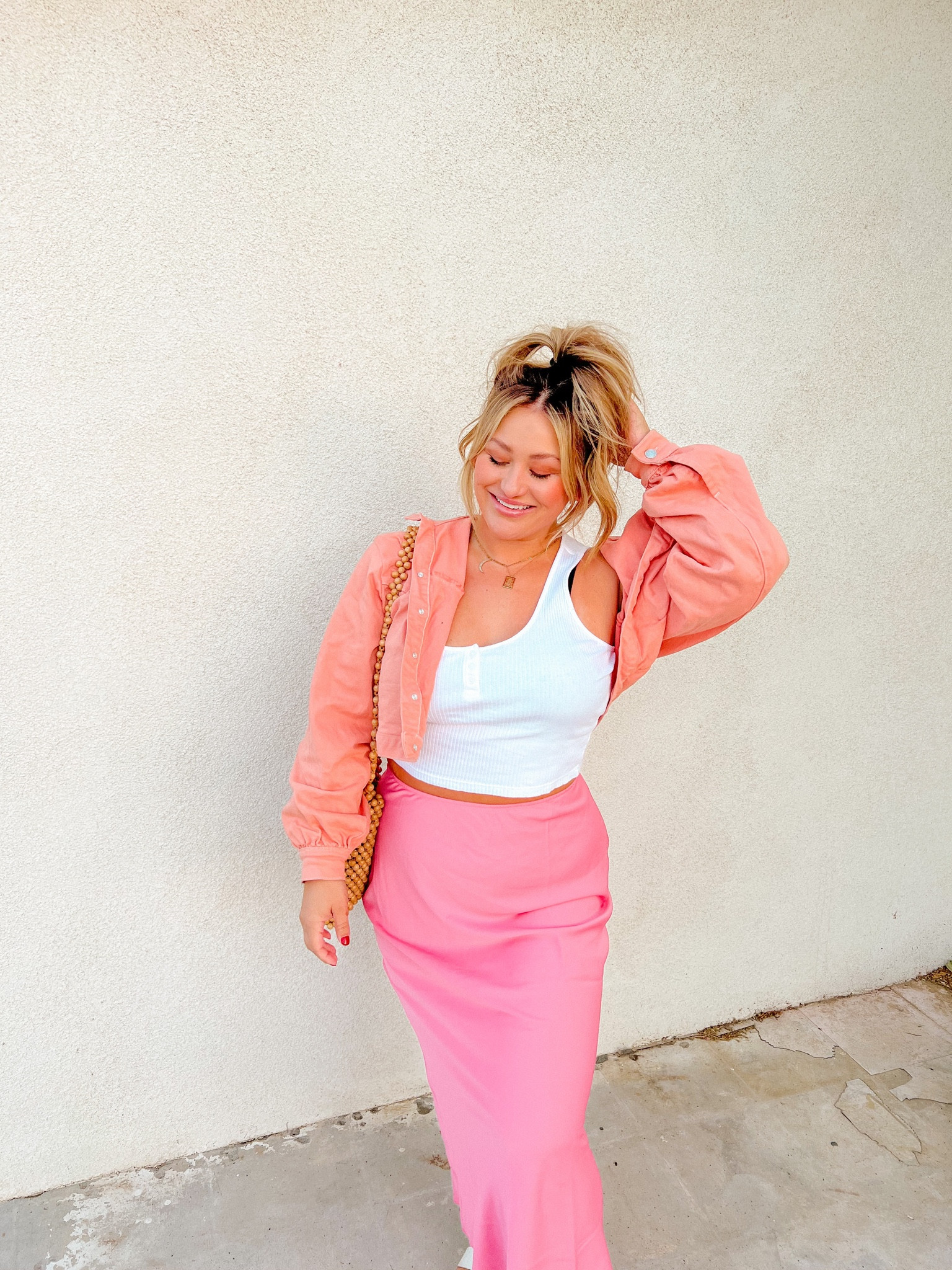 Pink on pink 🌸 

#LTKcurves #LTKfit #LTKunder100