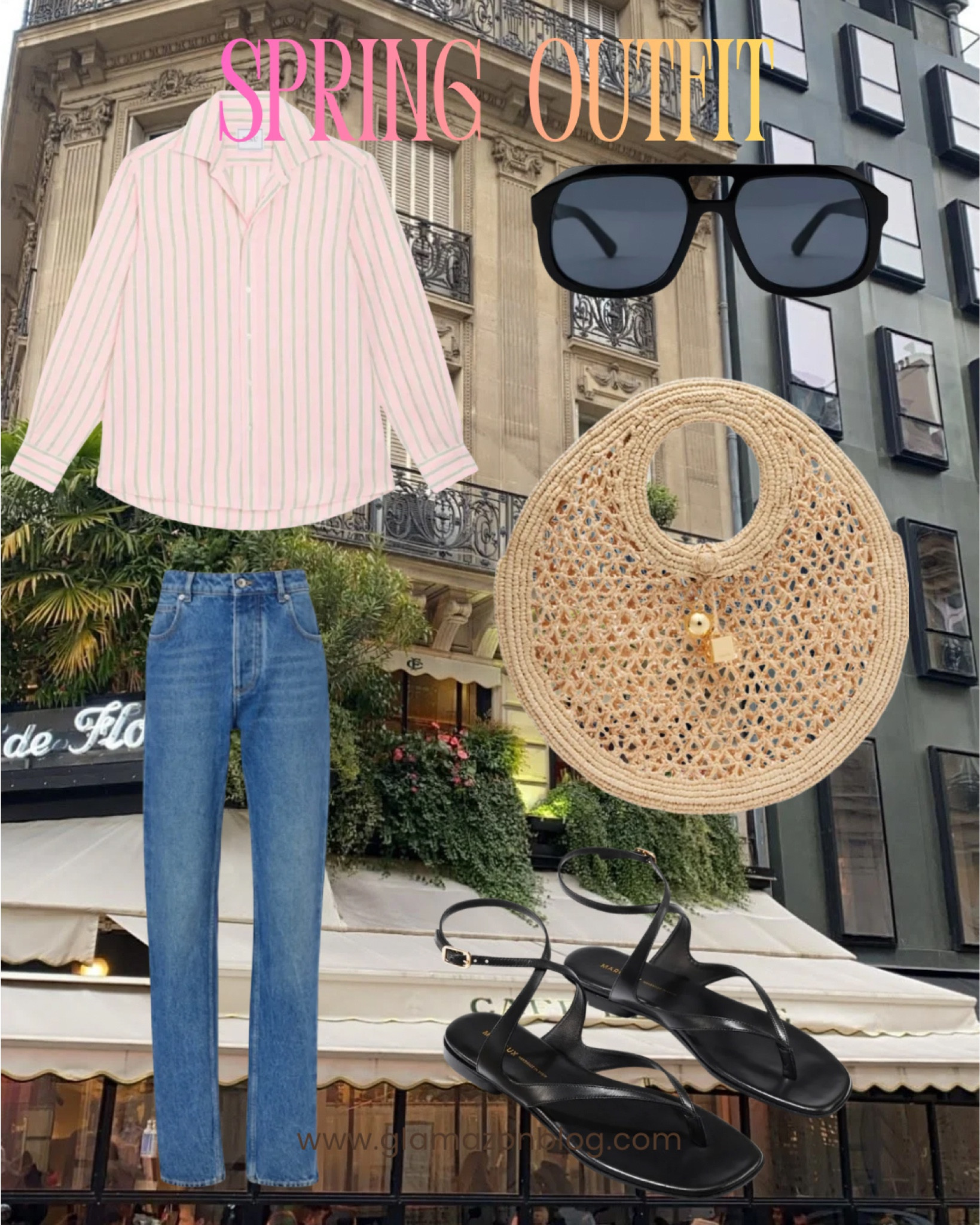 Zara sunglasses, Jacquemus bag, raffia bag, pink shirt, linen shirt 

#LTKsummer #LTKuk #LTKspring