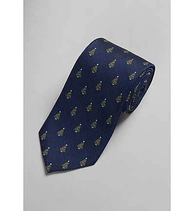 Jos. A. Bank Holiday Trees Tie | Jos. A. Bank