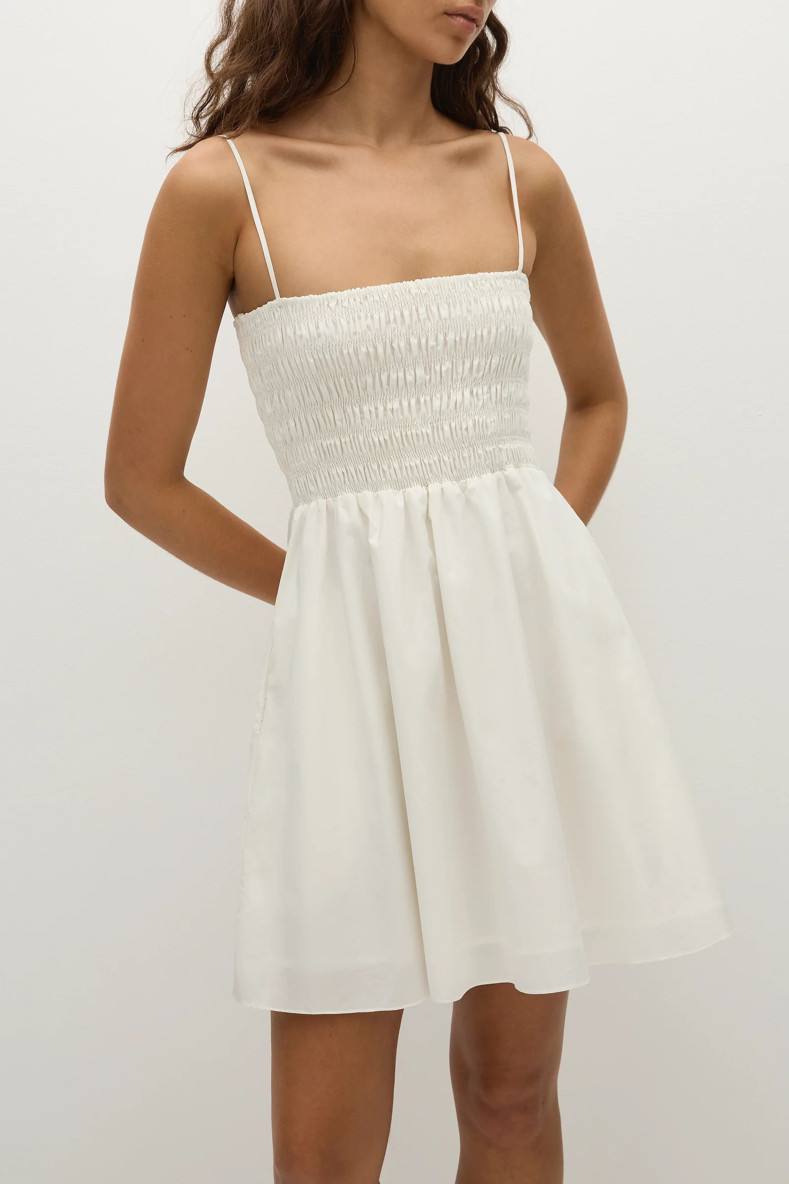 Jean Mini Dress White | Faithfull (AU)