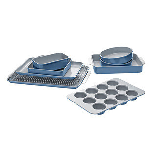 Caraway Home Non-Stick Bakeware Navy Set of 11 | The Container Store