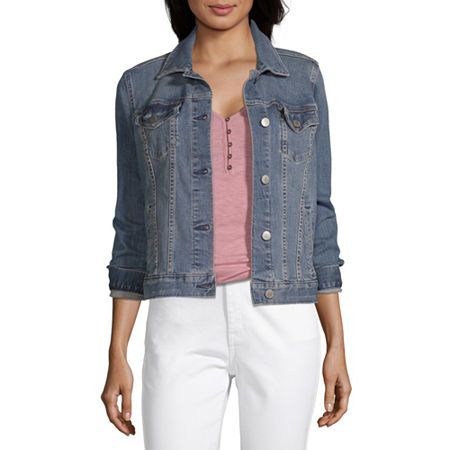 a.n.a. Lightweight Denim Jacket, Xx-large , Blue | JCPenney