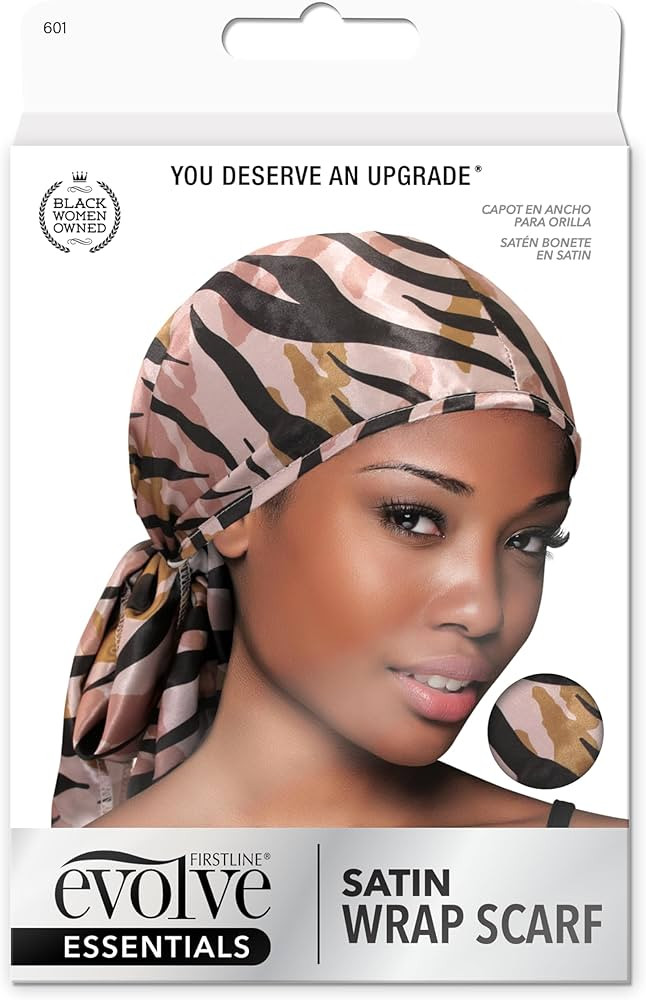 FIRSTLINE Evolve Exotics Satin SAFARI Wrap Scarf | Amazon (US)