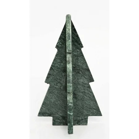 Large Marble Christmas Tree Tabletop Decoration, Green, 10.25", by Holiday Time | Walmart (US)