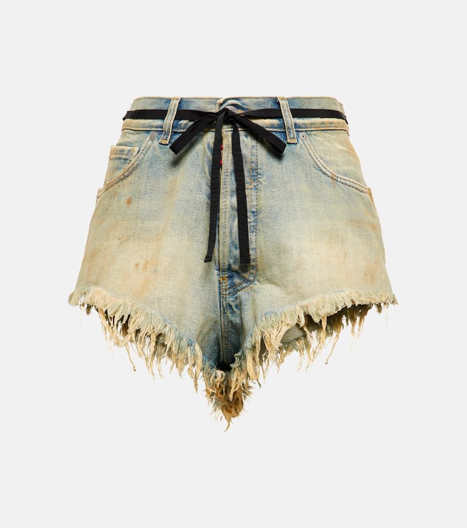 Distressed denim shorts | Mytheresa (UK)