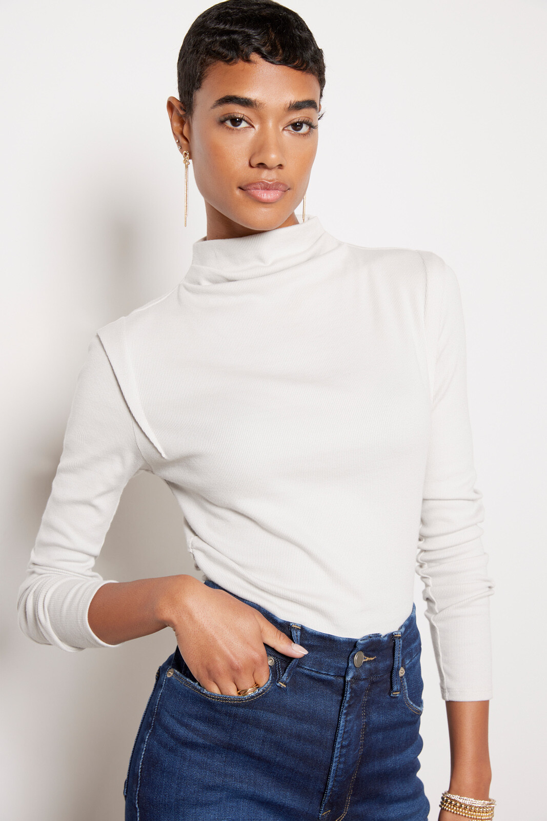 Denise Ultra Rib Top | Evereve