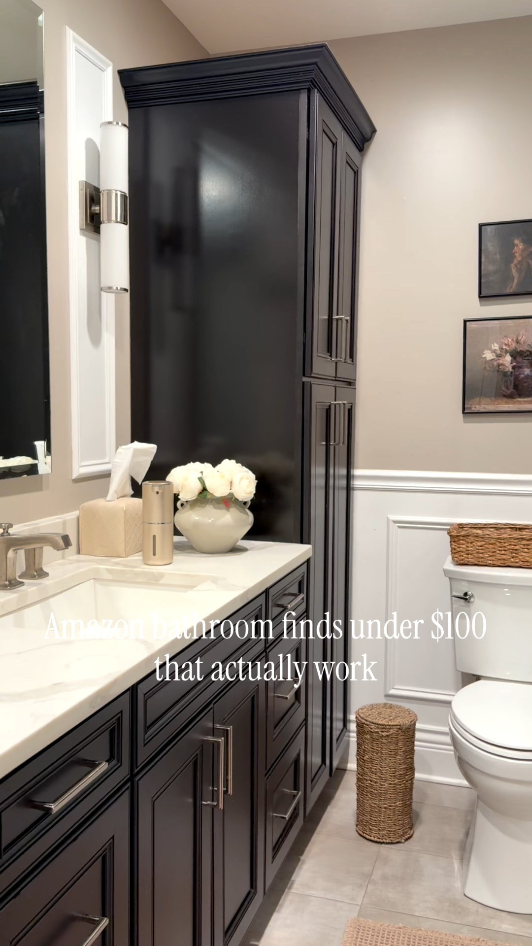 Bathroom finds I actually use 🤍

These are the small upgrades that made our bathroom feel more functional and calm — all under $100 and linked here.

From the dusk-to-dawn night lights to the no-drill towel hooks, these are the pieces I get asked about most.

Everything is linked below ✨

#LTKHome