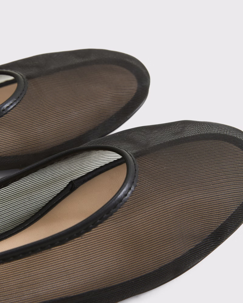 Mesh Balletic Flats | Abercrombie & Fitch (US)
