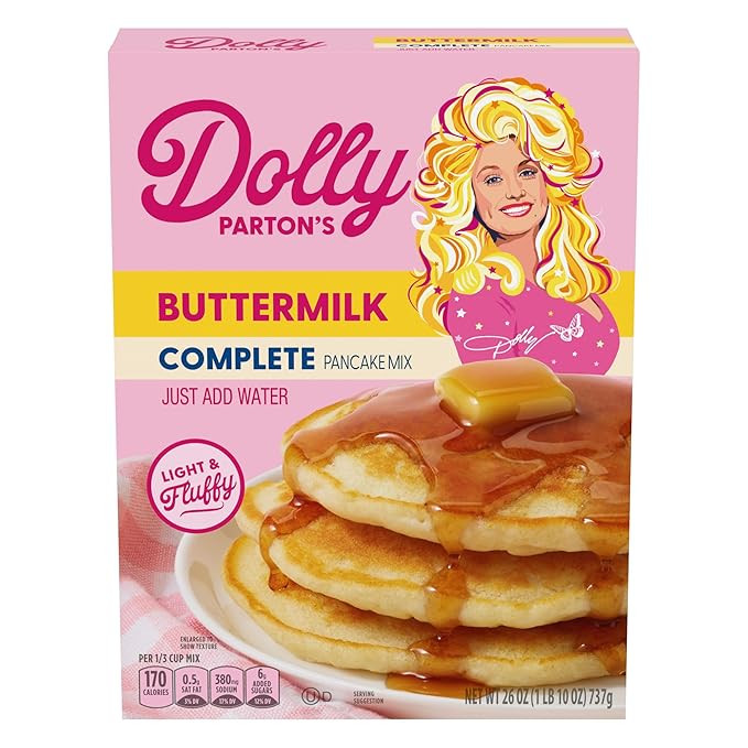 Dolly Parton's Buttermilk Pancake Mix, 26 oz. | Amazon (US)