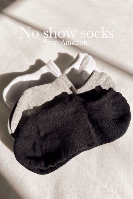 The BEST no show socks on sale today on Amazon! 

#LTKsalealert #LTKshoecrush #LTKfindsunder50