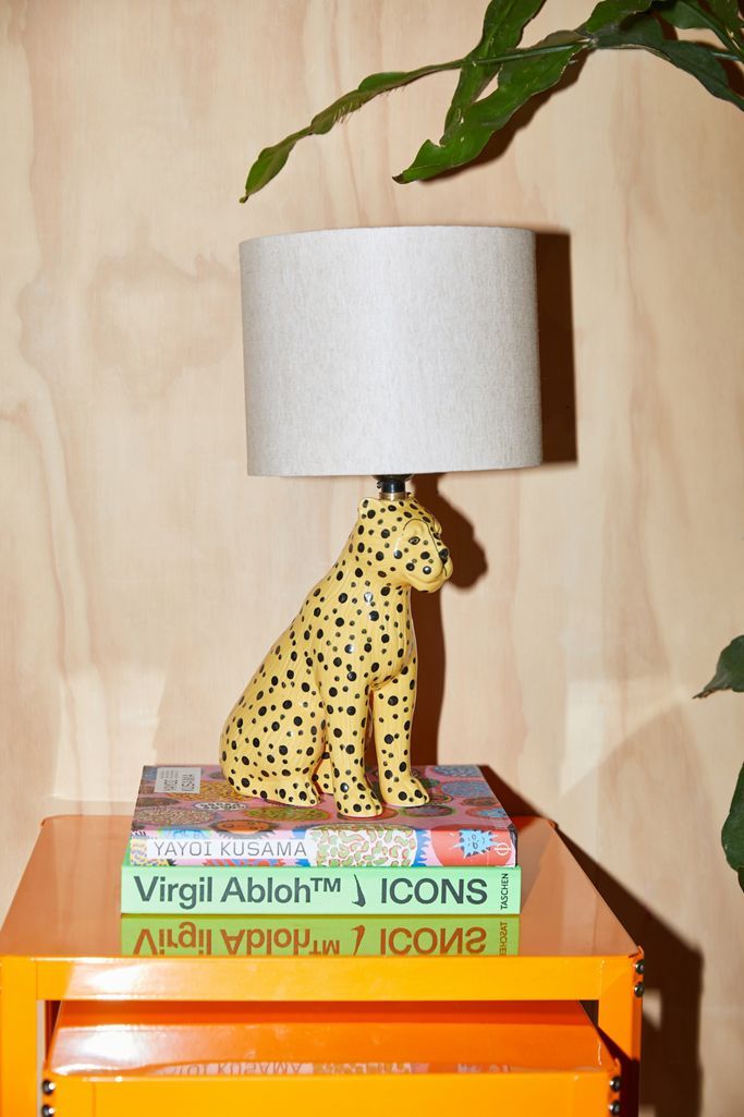 Leopard Table Lamp | Urban Outfitters (US and RoW)