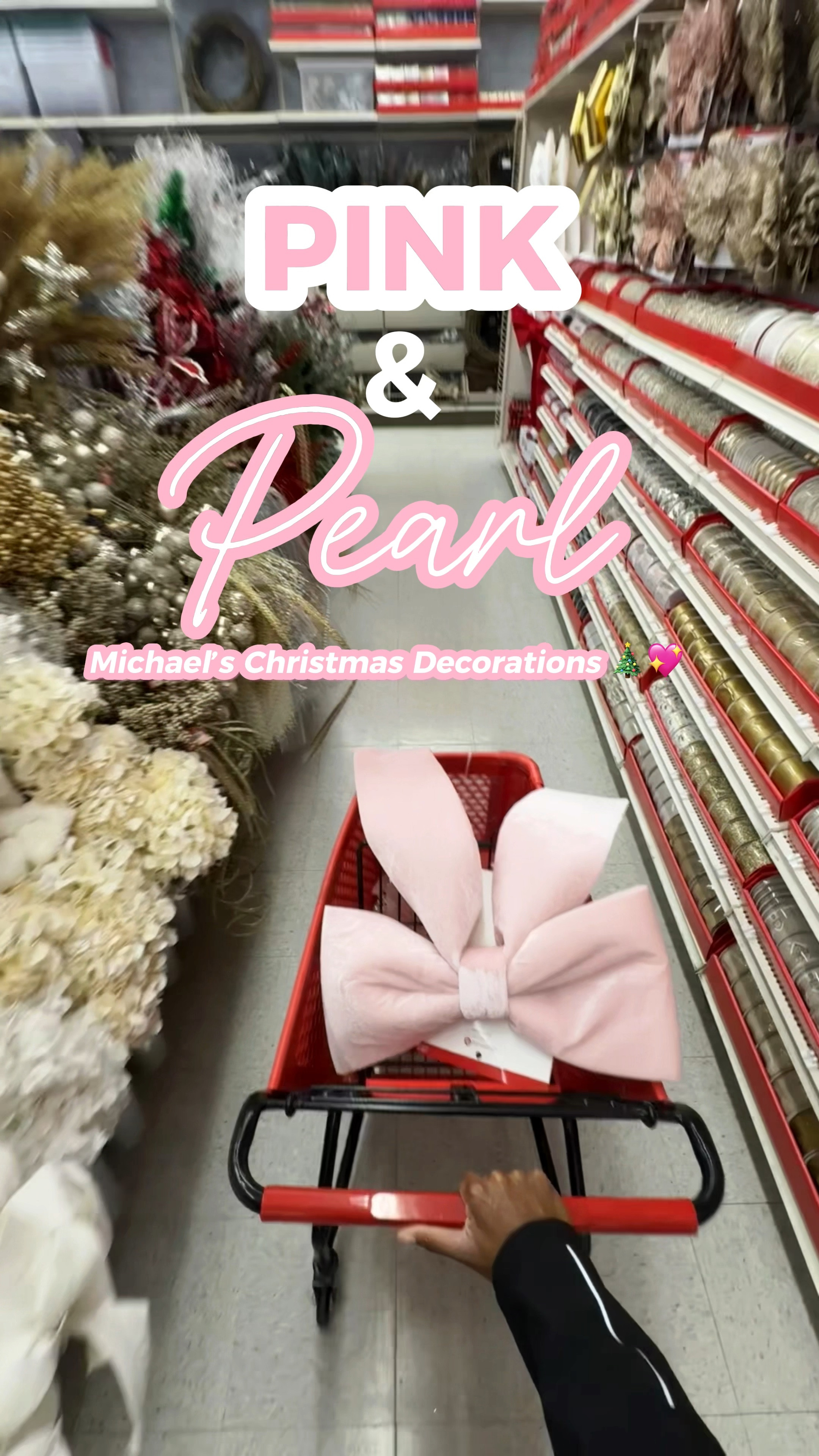 I love pink Christmas decorations, and Michael’s Craft Store has a bunch of cute pink and pearl Christmas decor! 💖🎀✨

I love the huge pink bow, and the 6ft pearl garland. They have matching pearl picks as well, which would be great for your Christmas tree or working with greenery.

The nutcracker collection has a lot of cute pink Christmas decorations as well! A lot of those items from the Ashland collection are currently 40% off 🛍️✨

Also, how cute are those fur bow picks?! 😍🎀

#LTKHome #LTKHoliday #LTKSeasonal