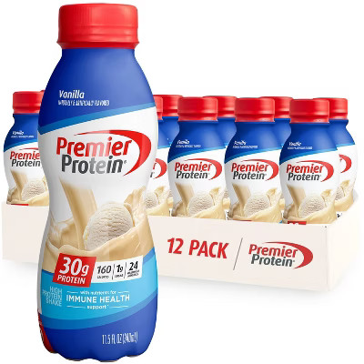 Premier Protein Shake, Vanilla - 11.5 Fl Oz (Pack Of 12) | Target