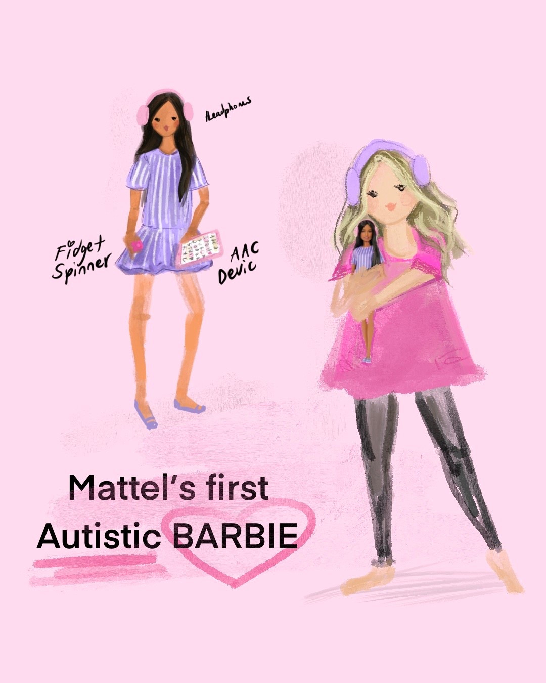 Mattel’s first Autistic Barbie! This is an amazing step in awareness and representation of the ASD community. I’m extremely excited to give my own daughter, who is autistic, her new Barbie. 

#LTKmomlife #LTKKids #LTKdayinmylife