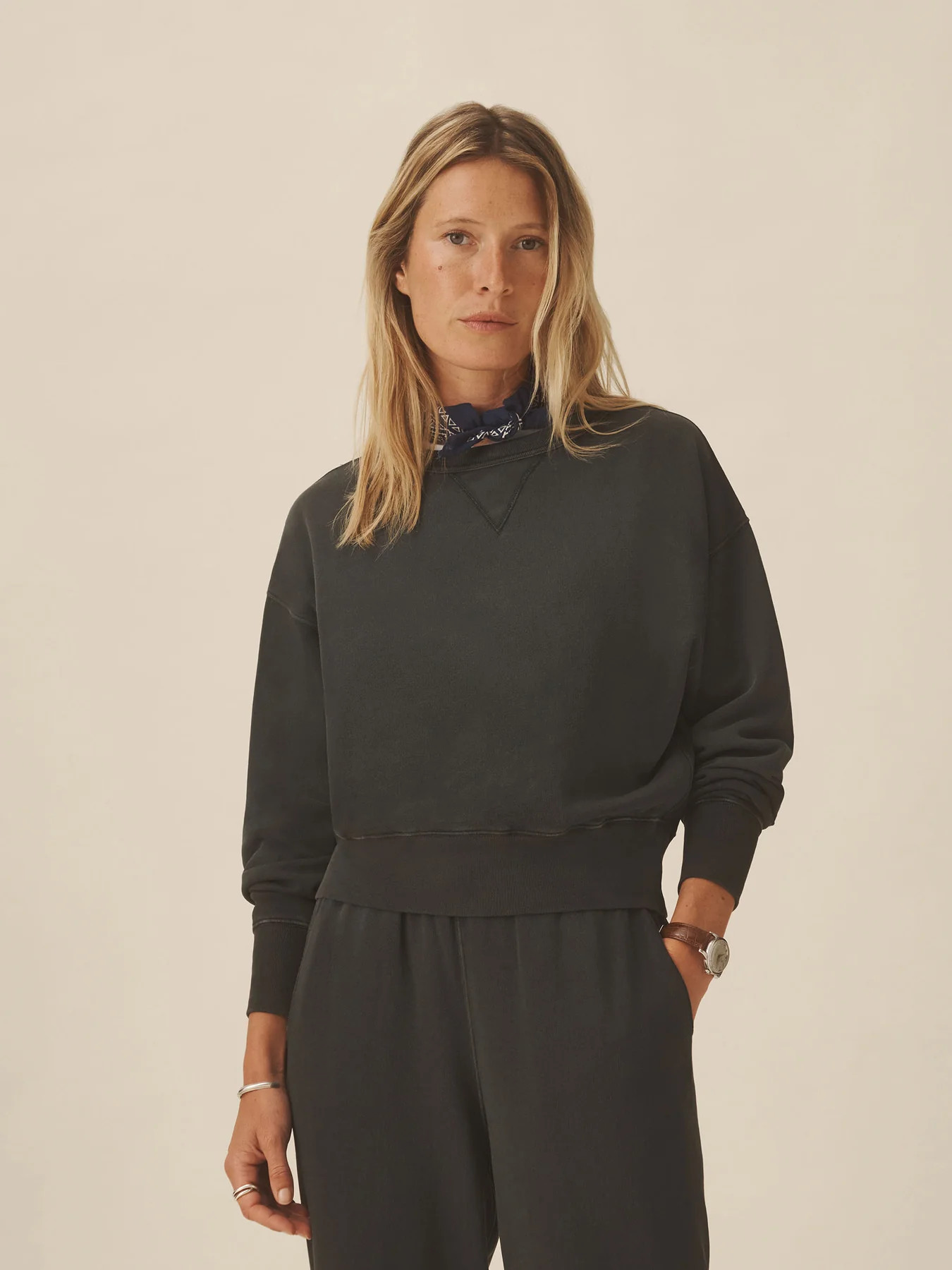 Vintage Interloop Oversized Crew | Buck Mason