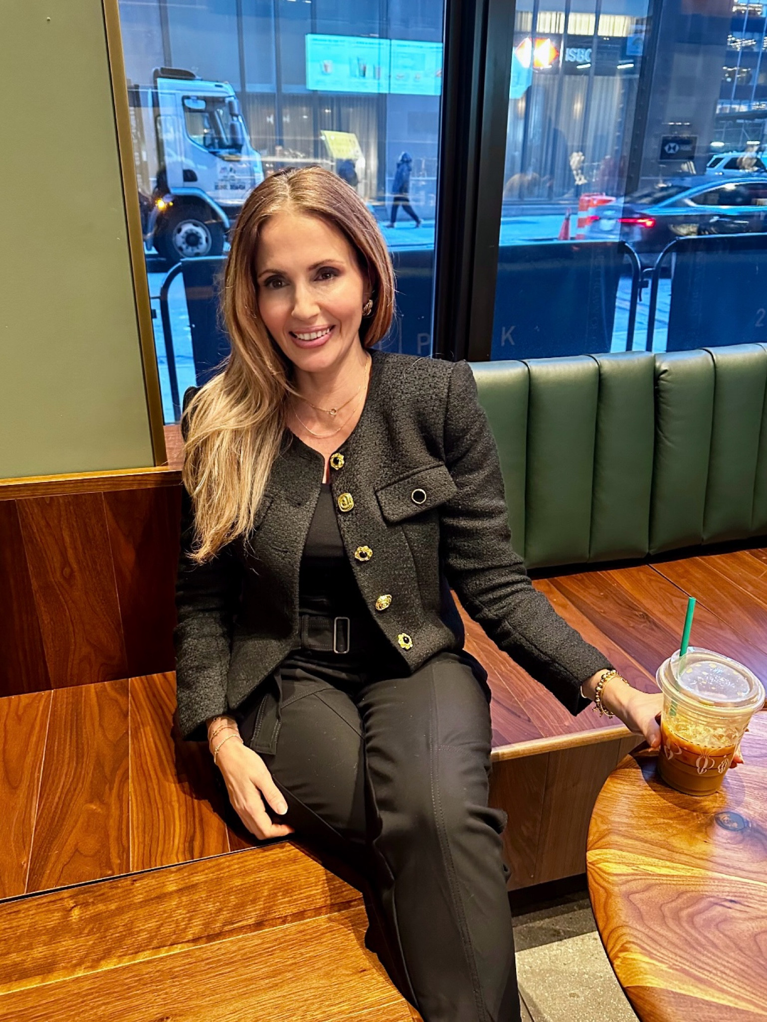 Mid work day recharge with my ☕️ 

(Tweed blazer on sale now!) 

#LTKWorkwear #LTKOver40 #LTKSaleAlert