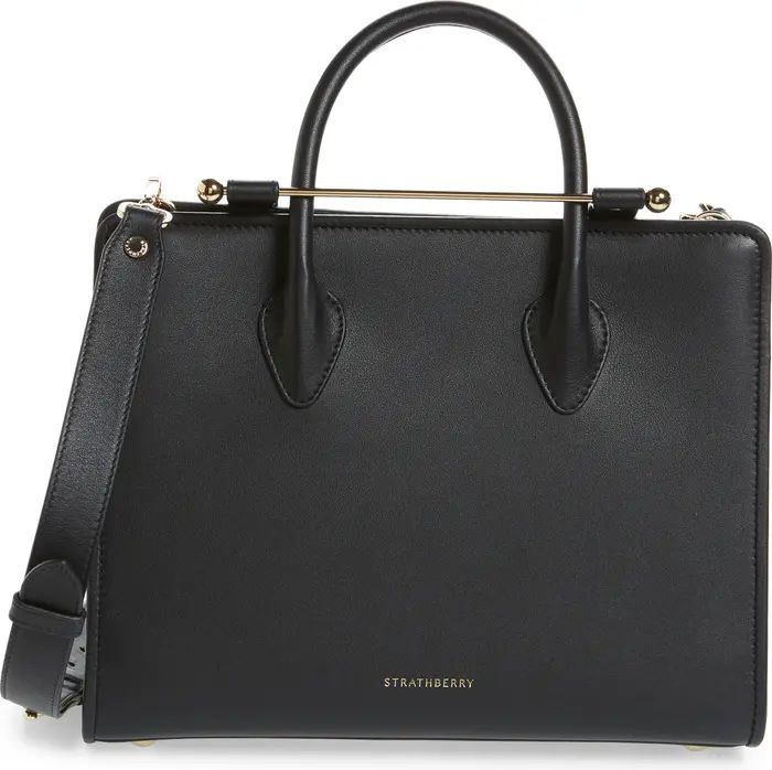 Strathberry Midi Calfskin Leather Tote | Nordstrom | Nordstrom