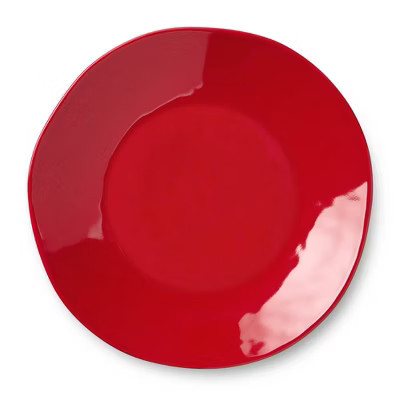 Certified International (Set of 4) 11" Berry Red Christmas Dinner Plates | Target