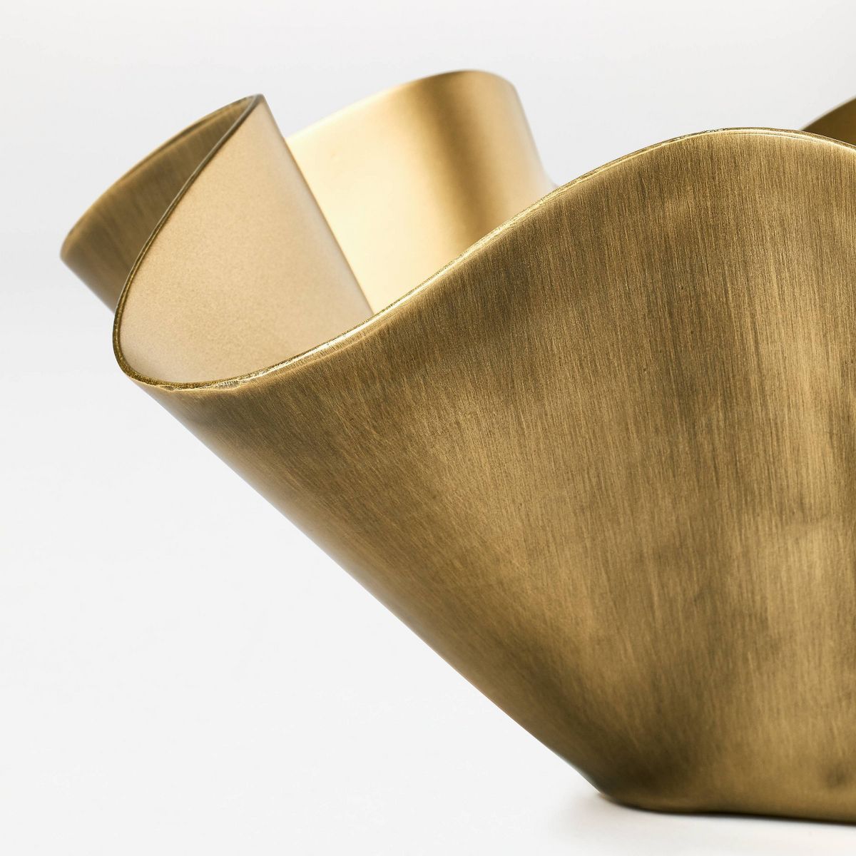 Metal Wavy Bowl Gold - Threshold™ designed with Studio McGee | Target