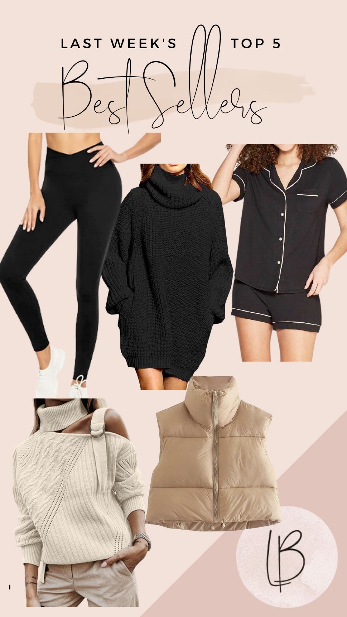 Best sellers, target pajama ser, Amazon sweater dress, crossover leggings, crop puffer vest, Amazon sweater

#LTKSeasonal #LTKunder50 #LTKstyletip