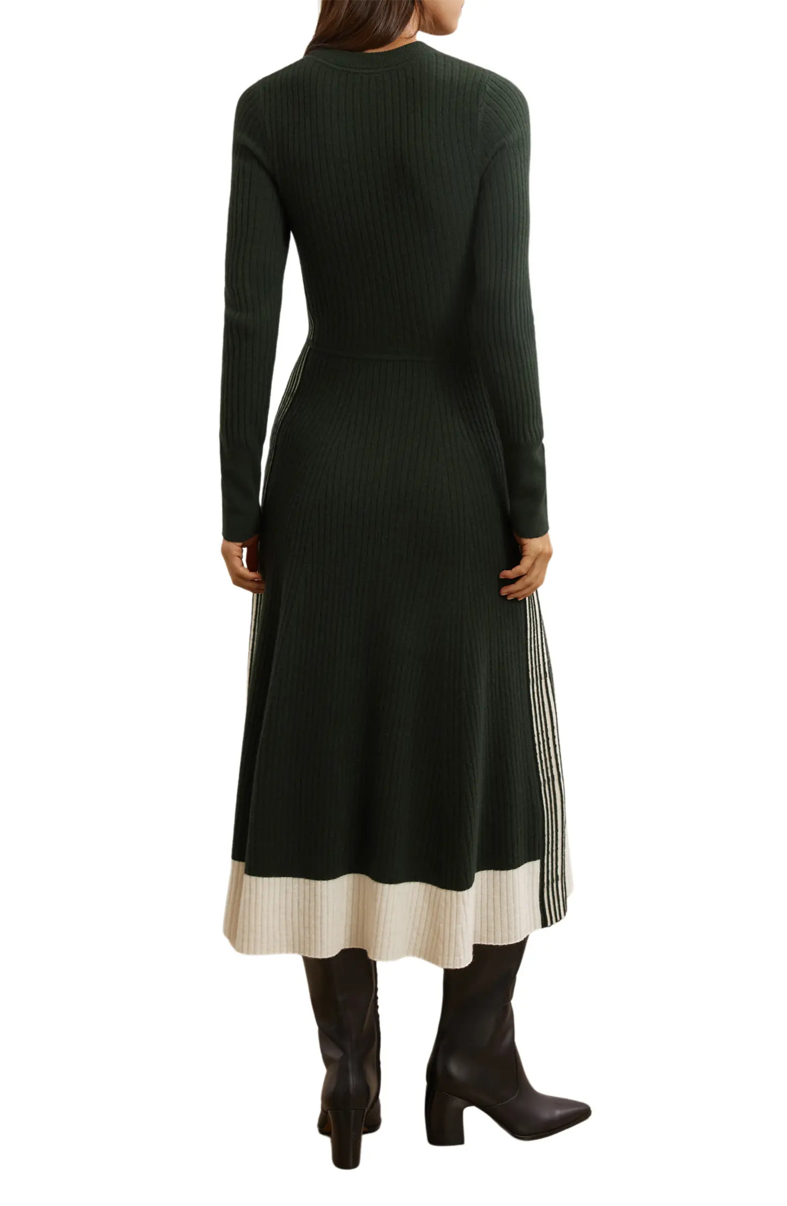 Aria Long Sleeve Rib Maxi Dress | Nordstrom