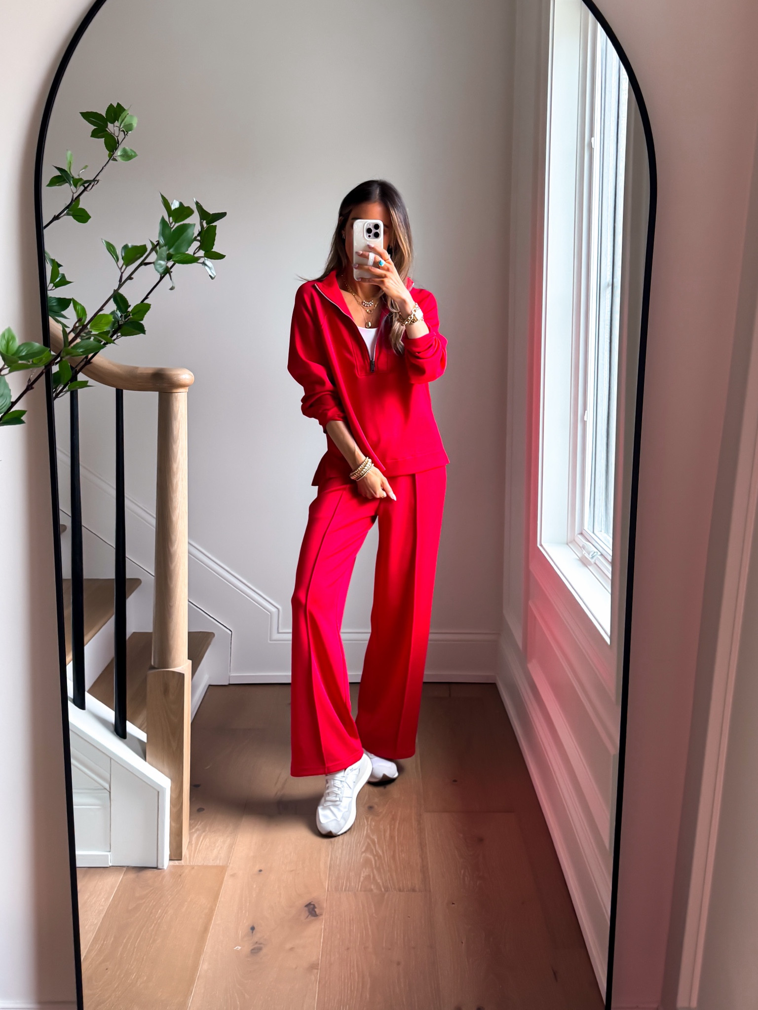 Wearing a small two piece set. Fits true to size. You can roll the waist if pants are too long. I’m 5’6”

Airport outfit | travel outfit | Amazon two piece set | Amazon outfit | Amazon travel outfit | travel fits | spring break outfits 

#LTKdayinmylife #LTKTravel #LTKActive