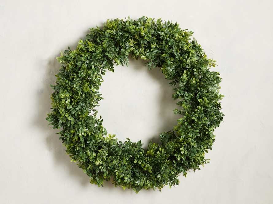 Boxwood Wreath | Arhaus