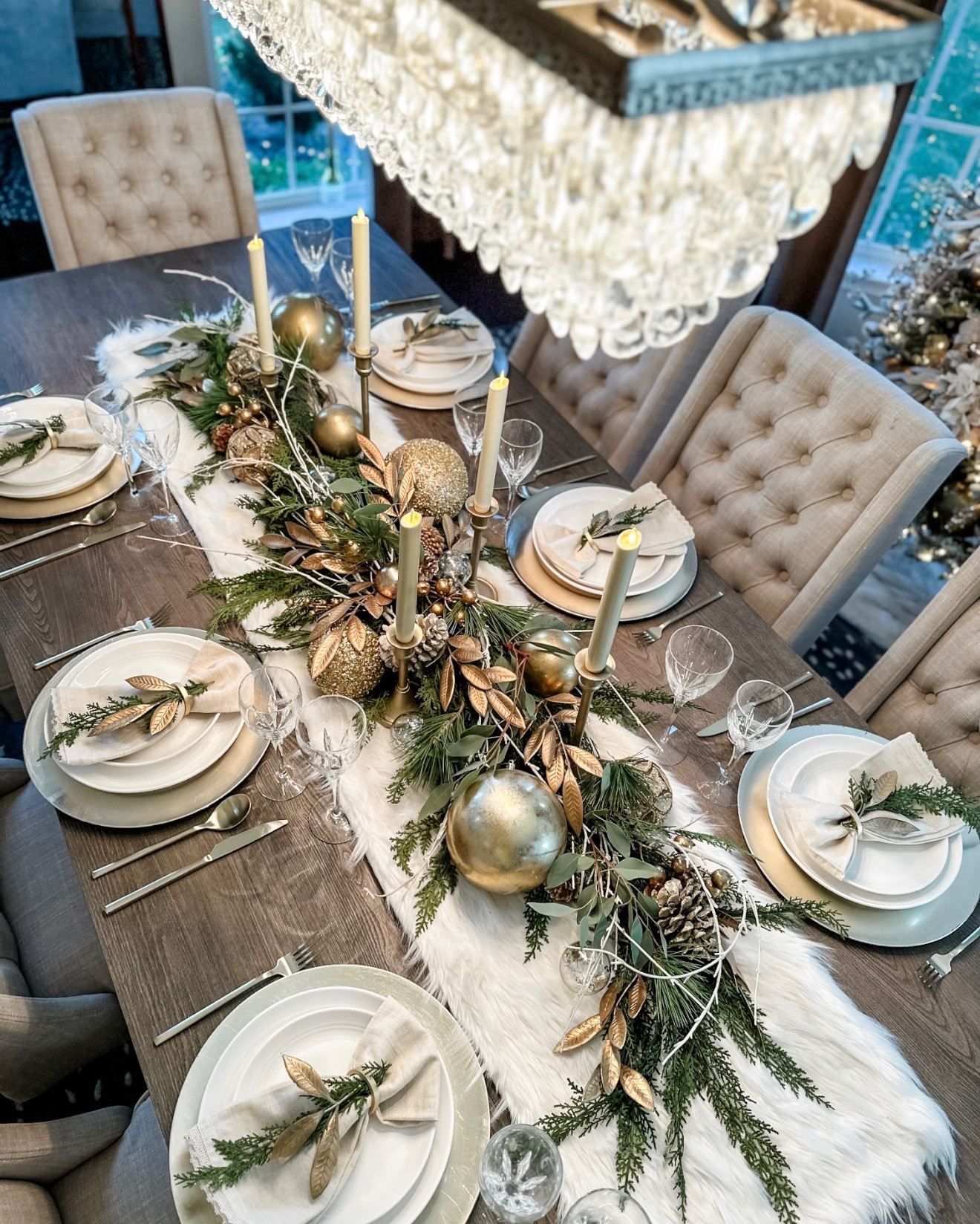 Holiday tablescapes are truly my love language. ✨ I’ve linked some pieces I use — along with a few similar options—so you can bring the same festive, timeless look to your own home. 🎄

Christmas table, Black Friday, Black Friday sales, holiday shopping, holiday gift guides 

#LTKFindsUnder100 #LTKHoliday #LTKGiftGuide