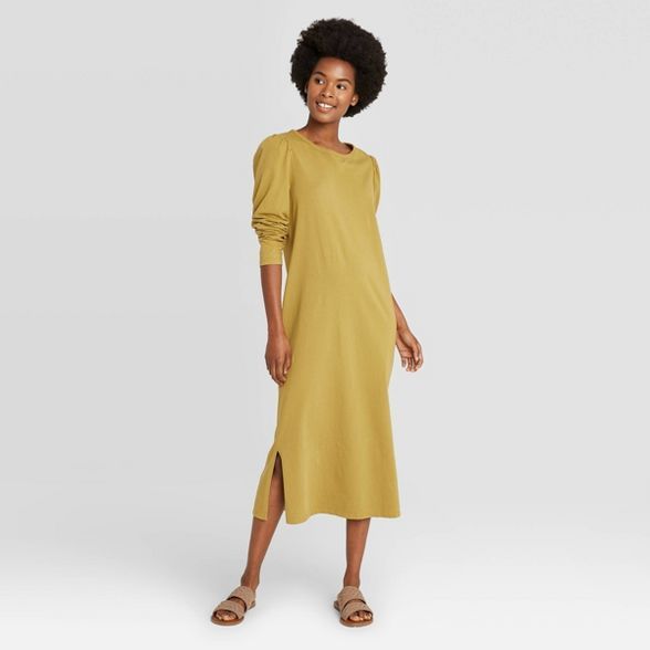 Women's Puff Long Sleeve T-Shirt Dress - Universal Thread™ | Target