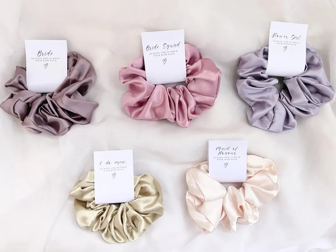 I Do Scrunchies, Bride Tribe Favours, Hen Party, Do Crew, Bridal Party Gift, Wedding Hair Accesso... | Etsy (US)