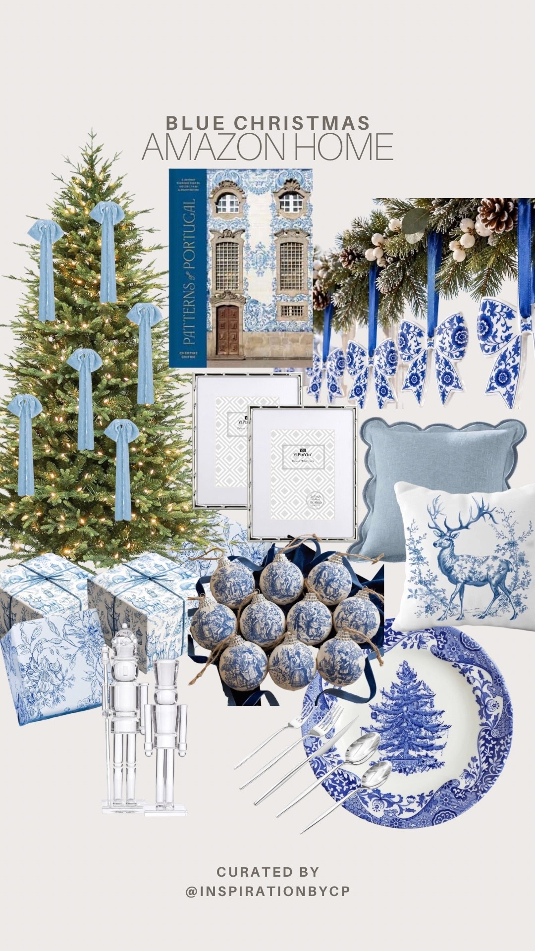 AMAZON BLUE CHRISTMAS INSPO
#bluechristmas #chinoiserie #velvet #bows #silver #amazonchristmas

#LTKSeasonal #LTKHome #LTKU