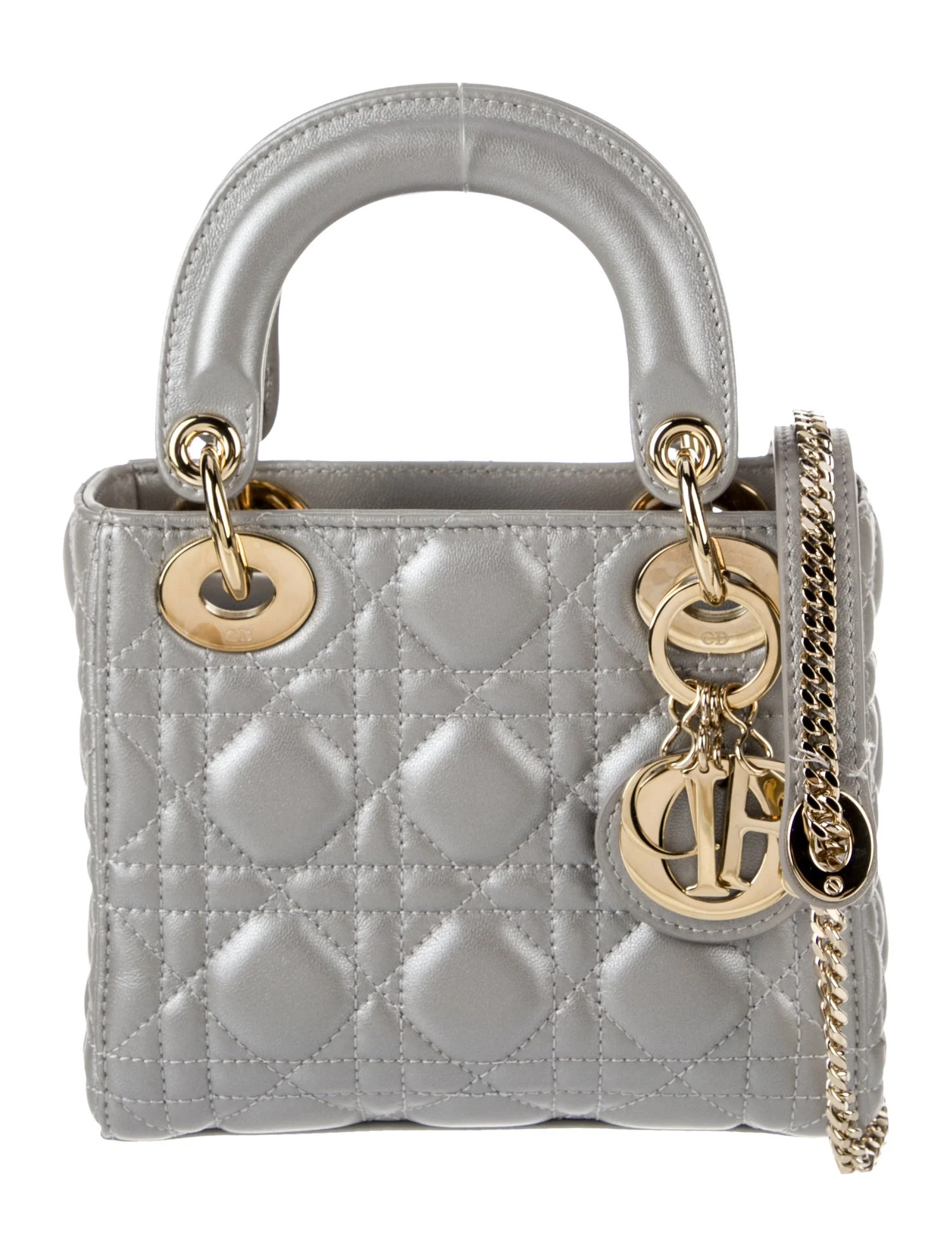Mini Cannage Lady Dior Bag | The RealReal