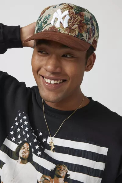 American Needle Brooklyn Eagles Jacquard Hat in Brown at Urban Outfitters | Urban Outfitters (US and RoW)